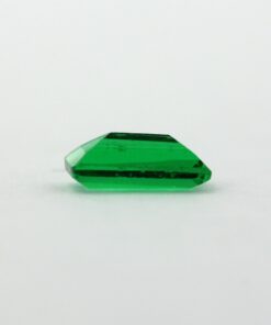 Loose Straight Baguette Emerald CZ Gemstone Cubic Zirconia May Birthstone Down