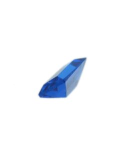 Loose Straight Baguette Sapphire CZ Gemstone Cubic Zirconia September Birthstone Back