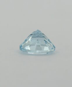 Loose Round Cut Genuine Natural Aquamarine Gemstone Semi Precious March Birthstone Down