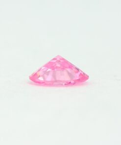 Loose Oval Cut Pink CZ Gemstone Cubic Zirconia October Birthstone Down