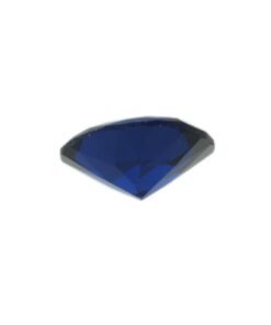 Loose Oval Cut Sapphire CZ Gemstone Cubic Zirconia September Birthstone Back