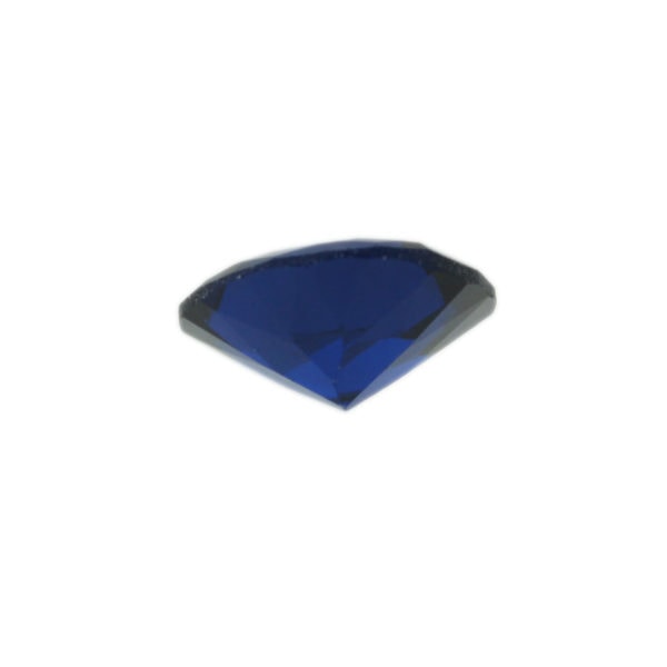 Loose Oval Cut Sapphire CZ Gemstone Cubic Zirconia September Birthstone Back