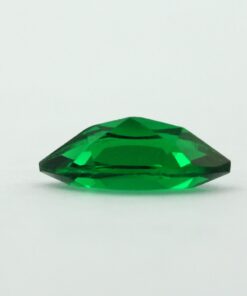 Loose Marquise Cut Emerald CZ Gemstone Cubic Zirconia May Birthstone Down