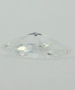 Loose Marquise Cut White CZ Gemstone Cubic Zirconia April Birthstone Down