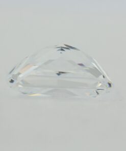 Loose Emerald Cut White CZ Gemstone Cubic Zirconia April Birthstone Down