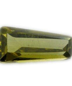 Loose Tapered Baguette Peridot CZ Gemstone Cubic Zirconia August Birthstone