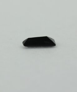 Loose Tapered Baguette Black Onyx CZ Gemstone Cubic Zirconia Down