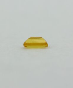 Loose Straight Baguette Citrine CZ Gemstone Cubic Zirconia November Birthstone Down