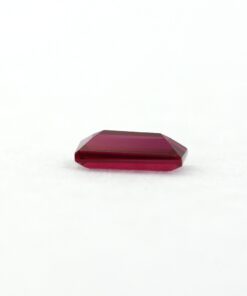 Loose Straight Baguette Garnet CZ Gemstone Cubic Zirconia January Birthstone Down