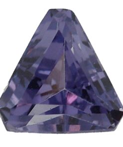 Loose Triangle Cut Alexandrite CZ Gemstone Cubic Zirconia June Birthstone