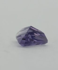 Loose Triangle Cut Alexandrite CZ Gemstone Cubic Zirconia June Birthstone Down