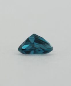 Loose Triangle Cut Blue Zircon CZ Gemstone Cubic Zirconia December Birthstone Down