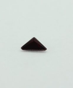 Loose Triangle Cut Garnet CZ Gemstone Cubic Zirconia January Birthstone Down 8