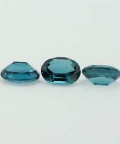 Loose Oval Cut Blue Zircon CZ Gemstone Cubic Zirconia December Birthstone Group