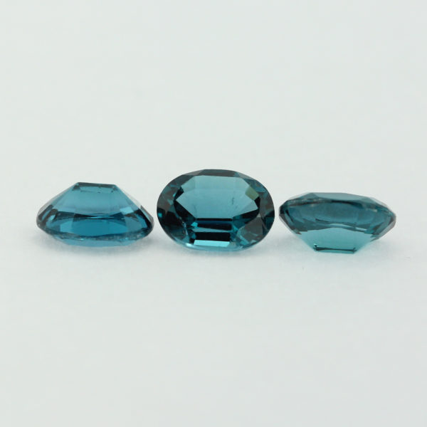 Loose Oval Cut Blue Zircon CZ Gemstone Cubic Zirconia December Birthstone Group