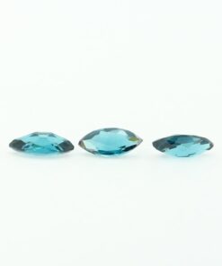 Loose Marquise Cut Blue Zircon CZ Gemstone Cubic Zirconia December Birthstone Group