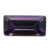 Loose Straight Baguette Amethyst CZ Gemstone Cubic Zirconia February Birthstone