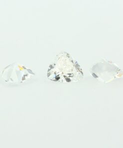 Loose Trillion Cut Clear CZ Gemstone Cubic Zirconia April Birthstone Group