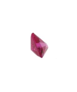 Loose Triangle Cut Ruby CZ Gemstone Cubic Zirconia July Birthstone Side 4