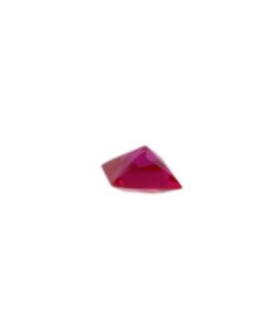 Loose Princess Cut Ruby CZ Gemstone Cubic Zirconia July Birthstone Down 5