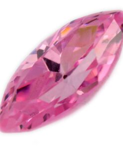 Loose Marquise Cut Pink CZ Gemstone Cubic Zirconia October Birthstone