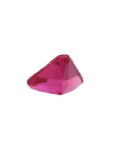 Loose Triangle Cut Ruby CZ Gemstone Cubic Zirconia July Birthstone Back 6