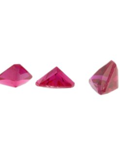 Loose Triangle Cut Ruby CZ Gemstone Cubic Zirconia July Birthstone Group 6