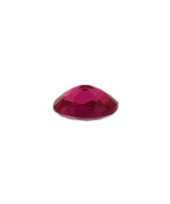 Loose Oval Cut Ruby CZ Gemstone Cubic Zirconia July Birthstone Down