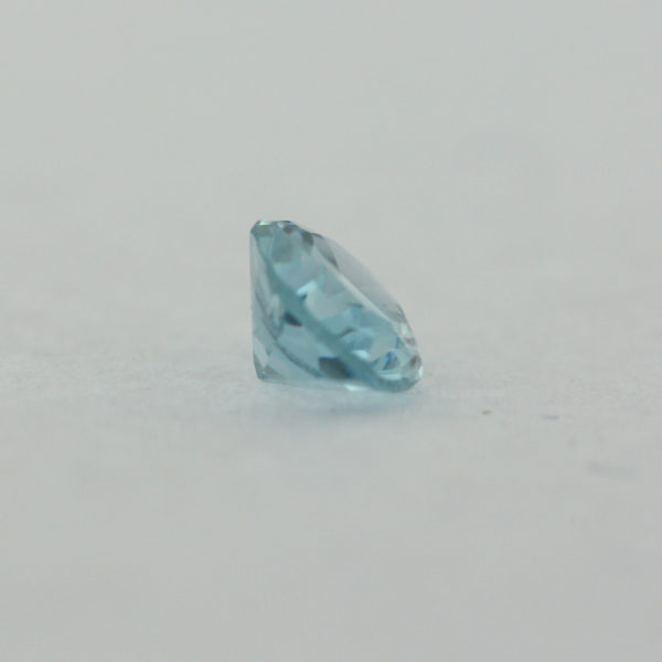 Loose Oval Cut Aquamarine CZ Gemstone Cubic Zirconia March Birthstone Side Small