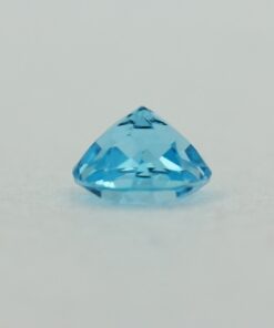 Loose Round Cut Genuine Natural Blue Topaz Gemstone Semi Precious November Birthstone Down M