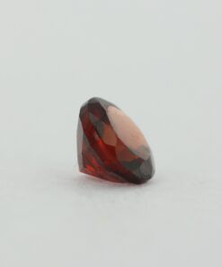 Loose Round Cut Genuine Natural Garnet Gemstone Semi Precious January Birthstone Back Sm