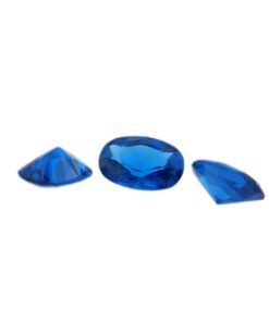 Loose Oval Cut Sapphire CZ Gemstone Cubic Zirconia September Birthstone Group Small