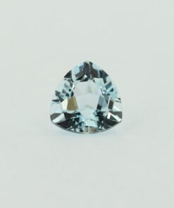 Loose Trillion Cut Genuine Natural Aquamarine Gemstone Semi Precious March Birthstone Front