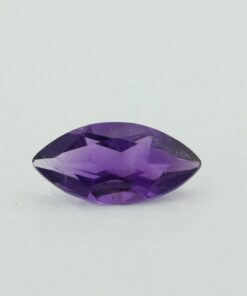 Loose Marquise Cut Genuine Natural Amethyst Gemstone Semi Precious February Birthstone Front