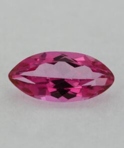 Loose Marquise Cut Genuine Natural Pink Topaz Gemstone Semi Precious October Birthstone Front