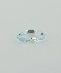 Loose Marquise Cut Genuine Natural Aquamarine Gemstone Semi Precious March Birthstone Front