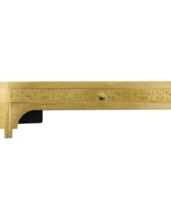 Brass Millimeter Gauge With Gem Plate