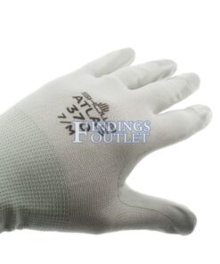 Medium Atlas Super Grip Polishing Gloves Angle