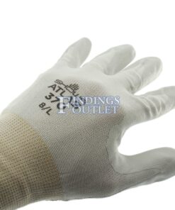 Large Atlas Super Grip Polishing Gloves Angle