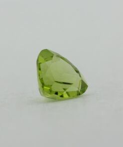 Loose Trillion Cut Genuine Natural Peridot Gemstone Semi Precious August Birthstone Side