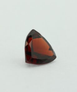 Loose Trillion Cut Genuine Natural Garnet Gemstone Semi Precious January Birthstone Side