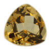 Loose Trillion Cut Genuine Natural Citrine Gemstone Semi Precious November Birthstone