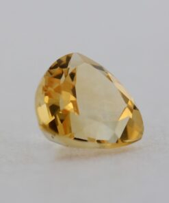 Loose Trillion Cut Genuine Natural Citrine Gemstone Semi Precious November Birthstone Side