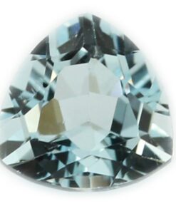 Loose Trillion Cut Genuine Natural Aquamarine Gemstone Semi Precious March Birthstone