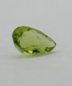 Loose Pear Cut Genuine Natural Peridot Gemstone Semi Precious August Birthstone Side