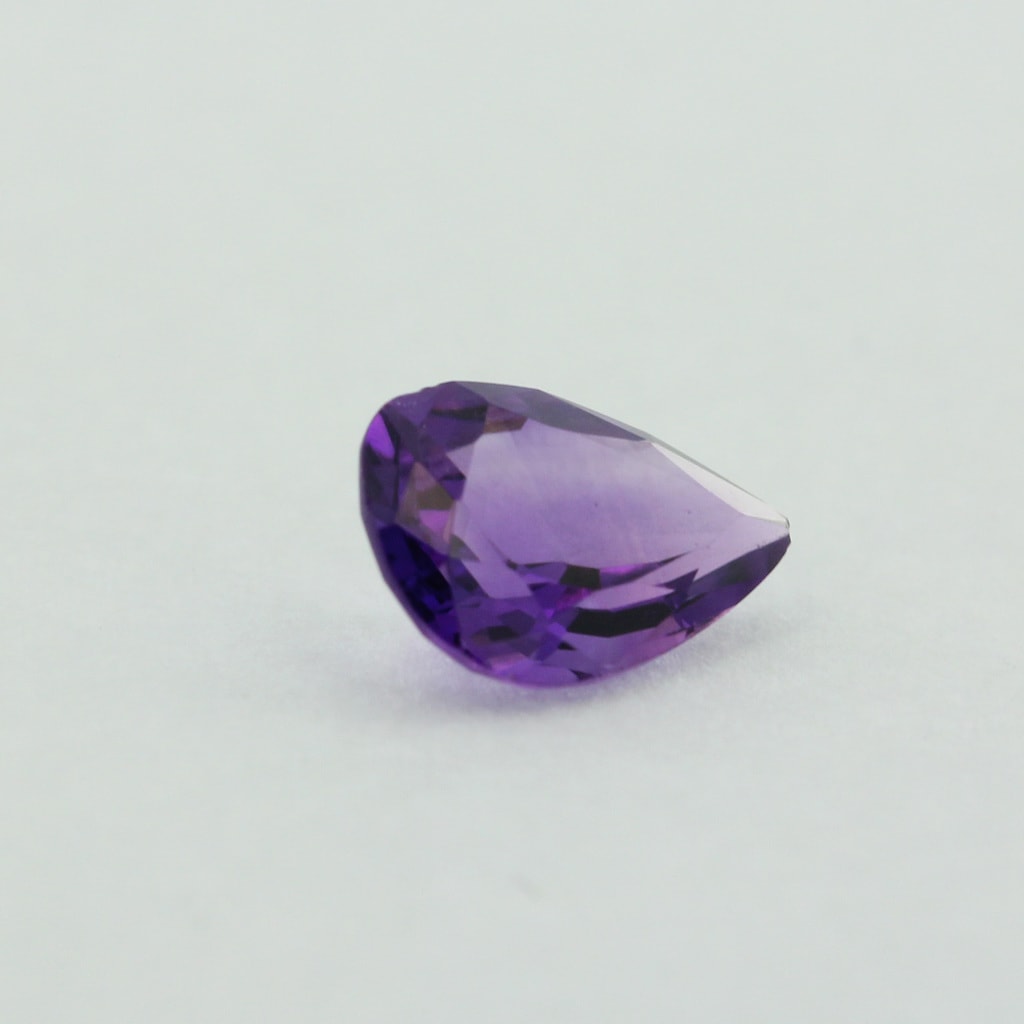 Loose Heart Shape Genuine Natural Amethyst Gemstone Semi Precious February  Birthstone - Findings Outlet