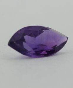 Loose Marquise Cut Genuine Natural Amethyst Gemstone Semi Precious February Birthstone Side