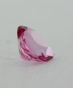 Loose Heart Shape Genuine Natural Pink Topaz Gemstone Semi Precious October Birthstone Side