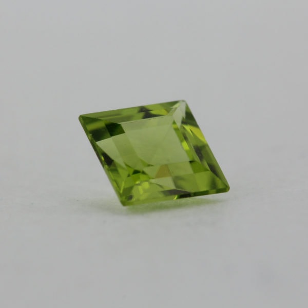 Loose Princess Cut Genuine Natural Peridot Gemstone Semi Precious August Birthstone Side