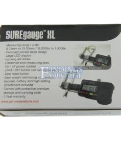 GemOro Sure Gauge XL Millimeter Gauge Box Back